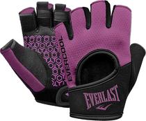 Luva de Treino Everlast EVWG4F005 - Preta/Morada