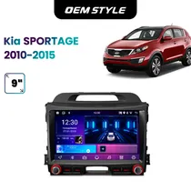 Moldura I-Kit Kia 9" Sportage 2010-2015 (OEM)
