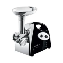 Moedor de Carne Elétrico Britânia - 350W - 220V/50HZ - Preto e Prata