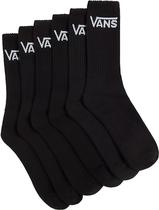 Meias Vans Classic Crew VN000KHPBLK - Masculina (6 Pares)