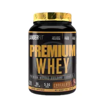 Proteína Whey Landerfit Premium Chocolate 2LB 907G