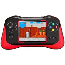 Console Portátil Game Box Q12 de 3.5" com 500 Jogos - Vermelho/Preto (Inglês Chinês)