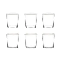 Set de Potes Lav Bodega BDG386 345ML Blanco 6 Piezas