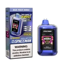 Pod Descartável Smok Spaceman Nebula 25K Blue Peach Mango 25.000 Puffs