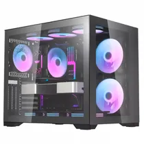 Gabinete Gamer Darkflash C305 Mid Tower - Preto (Caixa Danificada)  Gabinete Ga...