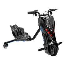 Triciclo Eletrico Smart Wheel 8.5 350W Black Raio c/Capacete e Prot.