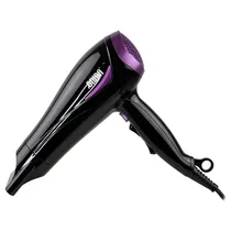 Secador de Cabelo Onida ON-093 / 3 Temperaturas / 2 Velocidades / 5500W / Bivolt - Preto/ Roxo