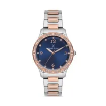 Relógio Analógico Feminino Daniel Klein Premium DK.1.12526-6 - Prata/Rosa Ouro