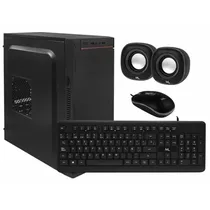 Gabinete Mtek Kit Barebone DK03 Mouse + Speaker + Teclado Português 180W