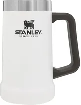 Caneca Térmica Stanley Adventure Big Grip Beer Stein 709ML - White (70-15703-007)