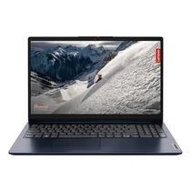 Notebook Lenovo Ideapad 1 15AMN7 (82VG00BJUS), AMD Ryzen 3 7320U 2.40HZ (4.10GHZ), 8GB Ram, 256GB SSD, Tela 15.6" Full HD (1920 X 1080), Windows 11 Home In s Mode, Inglês, Abyss Azul  Notebook Le...