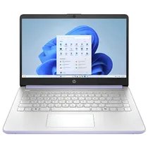 Notebook HP 14-DQ6014DX Intel Celeron N150 Tela HD 14.0" / 4GB de Ram / 128GB Ufs / WIN11HOME - Roxo (Ingles)