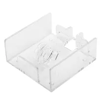 Porta-Guardanapo de Acrílico Transparente com Suporte