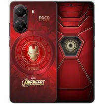 Smartphone Xiaomi Poco X7 Pro Iron Man Edition NFC Dual Sim 512GB/12GB Ram de 6.67" 50+8MP/20MP - Preto (Global) (CX Slim)