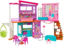 Barbie Casa de Férias Todo Mobiliado Mattel - HCD50-9564
