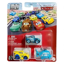 Mattel Mini Racers Metal Disney Pixar 3 Pack HTR07
