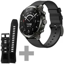 Relógio Black Shark Watch X Pro BS-W2409 com 4G/Wi-Fi - Cinza/Preto + Pulseira (Anatel)