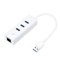 Hub USB 3.0 TP-Link UE330 3 Portas / Ethernet Gigabit RJ-45
