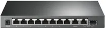 Hub Switch TP-Link TL-SG1210MP de 10 Portas A 10/100 MBPS com Poe+ de 8 Portas