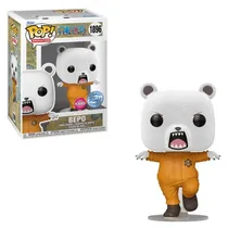 Funko Pop One Piece 4 Bepo Flocked *Ex* 1896