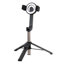 Bastão de Selfie Magnético Satellite WS-22005 - Bluetooth - Tripé - Preto