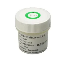 Bga Bolinha Solda 0.60 MM 250K