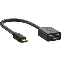 Adaptador Micro HDMI para HDMI Ugreen 4K 20134 - Preto 22 CM