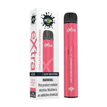 Vape Pod Descartável Pop Hit Extra 3000 Puffs, 7ML, 5% Nicsalt - Chilled Melon Berries