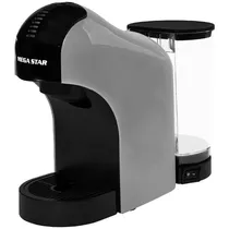Cafeteira Megastar Multi Cápsulas CAF02G / 1400W / 900ML / 220V ~ 50/ 60HZ - Cinza/ Preto
