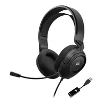 Fone Corsair HS35 c/Mic Surround Wired Preto 7.1 CA-9011386-Na