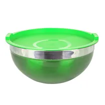 Bowl Aço Inox Fundo Premium 24CM Colorido