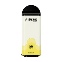 Refil Life Pod Eco II 10K Banana Custard 10.000 Puffs