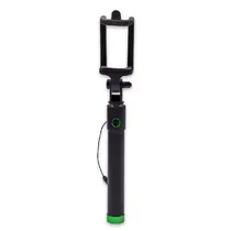 Bastão Sem Fio de Selfie Stick 3D-1 Retrátil Ate 78CM de Extensão - Preto