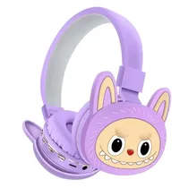 Fone de Ouvido Labubu AH-806G / BLT / Lilas