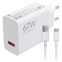 Carregador Xiaomi Hypercharge Combo MDY-12-Eh 67W USB-A - Branco