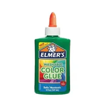 Pegamento Líquido Elmer's Washable Color Glue 2086197 Verde Opaco 147ML