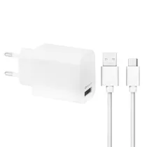 Carregador Ur UA-15 - 18W - USB-A/USB-C - Branco