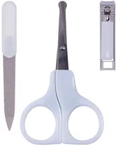 Kit Manicure Cortador Lixa e Tesoura Buba 13612