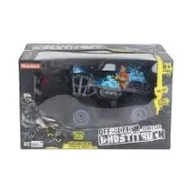 Northsun Vehiculo Ghost Truck RC Azul c/Luces Y Sonidos Y Ruedas p/Piruetas Plastico 8+ Años Multicolor