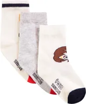 Meias Bebê Orchestra Alampi-Ecr - Masculina (2 Pares)