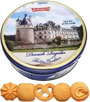Biscoito Bakemate Danish Regalia Butter Cookies 114GR