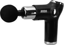Massageador Onida Mini Fascial Gun ON-5014 - Preto/Cinza Recarregável