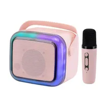 Ecopower Speaker EP-2334 7W/ BT/ USB/ B/ SD/ Aux/ Karaoke/ Microfono Rosa