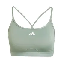 Crop Top Adidas JJ0870 Aeroreact Training 3 Stripes Femenino