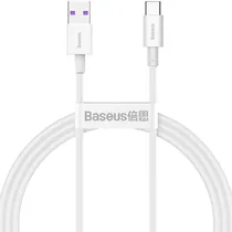 Cable USB-A A USB-C Baseus Superior Superior 66 W - Blanco 1 Metro (CATYS-02)