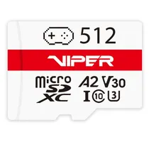 Cartao de Memoria Micro SD Patriot Viper 512GB 100MBS - PV512GGM32MCX