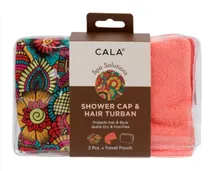 Cala Shower Cap&Hair Turbant - Flower Power