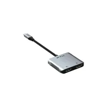 Adaptador USB-C X4(2HDMI/USB/USB-C) FTX CT-CM2H4K-Ag